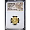 Image 1 : AD 527-565 JUSTINIAN I  NGC MS 4/2