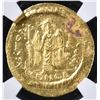 Image 3 : AD 527-565 JUSTINIAN I  NGC MS 4/2
