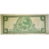 Image 2 : 1902 $5 CITIZENS NATIONAL BANK VICKSBURG