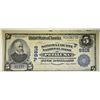 Image 1 : 1902 $5 NATIONAL CURRENCY PETALUMA CA. AU RARE!!