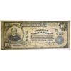Image 1 : 1902 $10 NATIONAL CURRENCY WASHINGTON D.C. VG