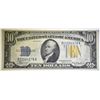 Image 1 : 1935 A $10.00 N. AFRICA SILVER CERT, CU NICE!