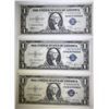 Image 1 : 3-1935 B $1  SILVER CERTIFICATES GEM CU
