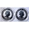 Image 2 : 2-2020 AUSTRALIA ONE OUNCE SILVER KOALA COINS