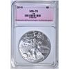 Image 1 : 2015 AMERICAN SILVER EAGLE PNA PERFECT GEM BU