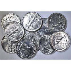 10 1944 BU WALKING LIBERTY HALF DOLLARS