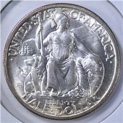 1935-S SAN DIEGO COMMEM HALF DOLLAR  AU
