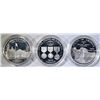 Image 3 : 1994 3-PIECE VETERANS SILVER COMMEM DOLLARS