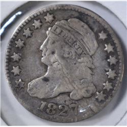 1827 BUST DIME  FINE