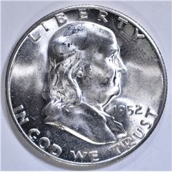 1952-S FRANKLIN HALF DOLLAR  CH BU