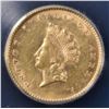Image 2 : 1854 $1 GOLD TYPE 2 LIBERTY  ICG MS-60