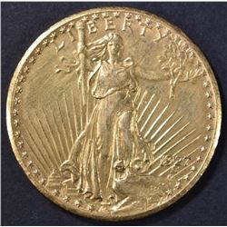 1927 ST GAUDENS $20 GOLD  AU