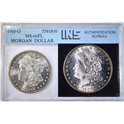 1900-O MORGAN DOLLAR  INS GEM BU PL