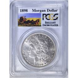1898 MORGAN DOLLAR  PCGS  BU