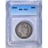 Image 1 : 1915 BARBER HALF DOLLAR  ICG F-12