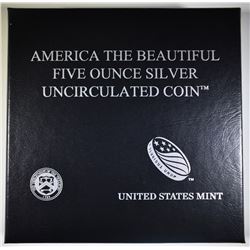 2013 FIVE OUNCE ATB QUARTER UNC ORIG BOX/COA