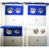 Image 2 : 1-UNC & 3 PROOF 1986 LIBERTY 2-COIN COMMEM SETS