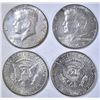 Image 2 : 25-MIXED DATE CIRC 40% SILVER KENNEDY HALF DOLLARS