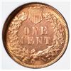 Image 3 : 1874 INDIAN CENT RNG GEM BU RED
