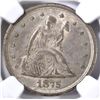 Image 2 : 1875-S 20 CENT PIECE NGC MS-61