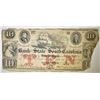 Image 1 : BANK OF SOUTH CAROLINA $10 TORN