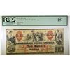 Image 1 : 1861 $10 CONFEDERATE NOTE PCGS 25 T-22