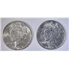 Image 1 : 1926-S & 1934-D PEACE DOLLARS