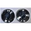 Image 2 : 2-2020 CANDIAN ONE OUNCE SILVER MAPLE LEAF COINS