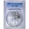 Image 1 : 2014 AMERICAN SILVER EAGLE PCGS MS70