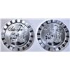 Image 2 : 2-ONE OUNCE SILVER ROUNDS SILVERTOWNE STACKABLE