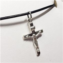 Sterling Silver Cross Necklace, Suggested Retail Value $100