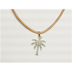 Suggested $160, Gold Plated Sterling Silver Pendant with Sterling Silver Chain (Est Selling Price $2
