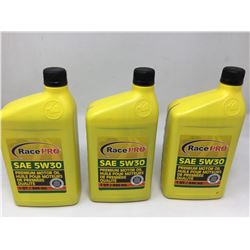 RacePro SAE 5W30 Premium Motor Oil (3 x 946ml)