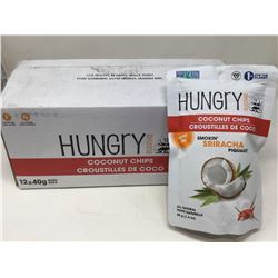 Hungry Buddha Coconut Chips- Smokin' Sriracha (12 x 40g)