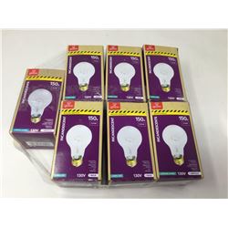 Globe IncandescentClear Bulbs (7 x 150w)