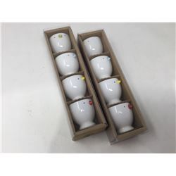 Chick Egg Cups (2 x 4)