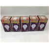 Image 1 : Globe Incandescent Clear Bulbs (5 x 150w)