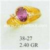 Image 1 : NEW! 14K GOLD PURPLE AMETHYST RING FEBRUARY BIRTHSTONE