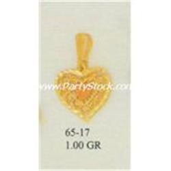 14K Gold Pendant Charm Jewelry Dije Colgante Lacey Jewelry