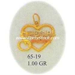 14K Gold Pendant Charm Jewelry Special Mom Heart Jewelry