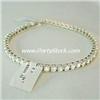 Image 1 : 18K GOLD 8 CTW GENUINE DIAMOND TENNIS BRACELET