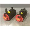 Image 2 : (2) FANUC A06B-0238-B605#S000 AC SERVO MOTOR