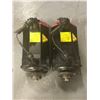 Image 3 : (2) FANUC A06B-0238-B605#S000 AC SERVO MOTOR