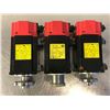 Image 4 : (3) FANUC A06B-0115-B275#0008 AC SERVO MOTOR