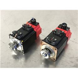 (2) FANUC A06B-0114-B275#0008 AC SERVO MOTOR