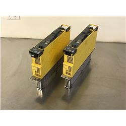 (2) FANUC A06B-6117-H104 SERVO AMPLIFIER