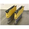 Image 1 : (2) FANUC A06B-6114-H105 SERVO AMPLIFIER MODULE