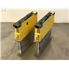 Image 1 : (2) FANUC A06B-6114-H105 SERVO AMPLIFIER MODULE