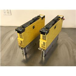 (2) FANUC A06B-6114-H105 SERVO AMPLIFIER MODULE