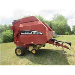 03 NH BR 780 Rd Baler 1000 PTO Bale Command, 10750 Bales Showing on Monitor S# 26483